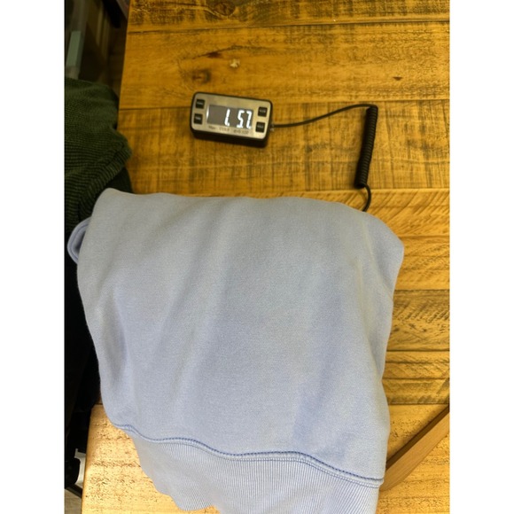 Free People Movement FP Movement Blue Oversized Fleece Hoodie Sweatshirt XS - Picture 8 of 8